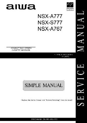 Service manual Aiwa NSX-A767, NSX-A777, NSX-S777 ― Manual-Shop.ru