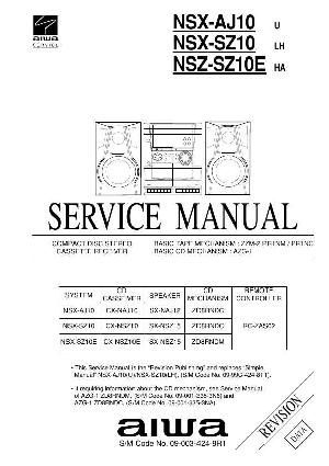 Сервисная инструкция Aiwa NSX-AJ10, NSX-SZ10 ― Manual-Shop.ru