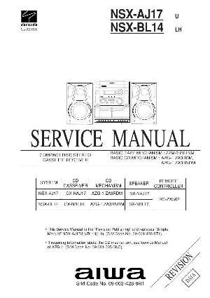 Service manual Aiwa NSX-AJ17, NSX-BL14 ― Manual-Shop.ru