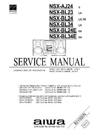 Сервисная инструкция Aiwa NSX-AJ24, NSX-BL24, NSX-BL34 ― Manual-Shop.ru