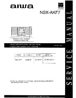 Service manual Aiwa NSX-AKF7 ― Manual-Shop.ru