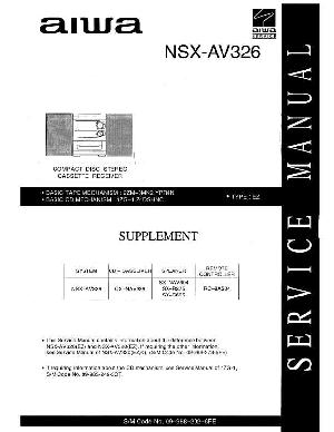 Сервисная инструкция Aiwa NSX-AV326 ― Manual-Shop.ru