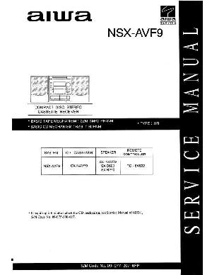 Сервисная инструкция Aiwa NSX-AVF9 ― Manual-Shop.ru
