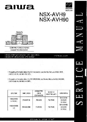 Сервисная инструкция Aiwa NSX-AVH9, NSX-AVH90 ― Manual-Shop.ru