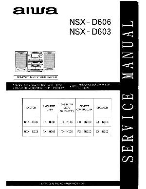 Service manual AIWA NSX-D603, NSX-D606 ― Manual-Shop.ru