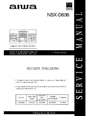 Сервисная инструкция AIWA NSX-D636 ― Manual-Shop.ru