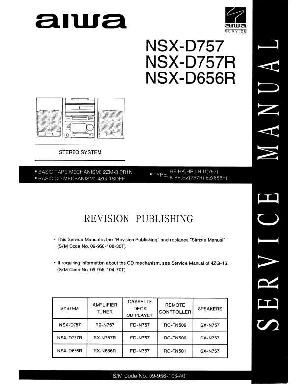 Service manual AIWA NSX-D656R, NSX-D757, NSX-D757R ― Manual-Shop.ru