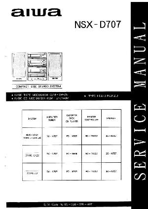 Service manual Aiwa NSX-D707 ― Manual-Shop.ru