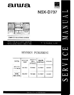 Сервисная инструкция AIWA NSX-D737 ― Manual-Shop.ru