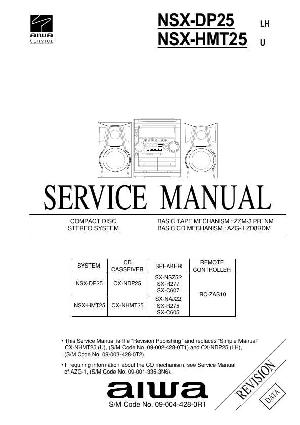 Сервисная инструкция Aiwa NSX-DP25, NSX-HMT25 ― Manual-Shop.ru