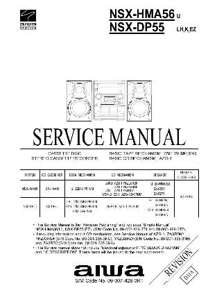 Сервисная инструкция Aiwa NSX-DP55 ― Manual-Shop.ru