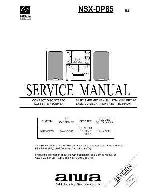 Сервисная инструкция AIWA NSX-DP85 ― Manual-Shop.ru
