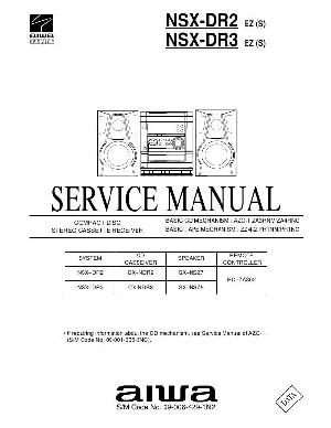 Service manual AIWA NSX-DR2, NSX-DR3 ― Manual-Shop.ru