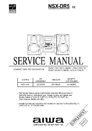 Сервисная инструкция Aiwa NSX-DR5 ― Manual-Shop.ru