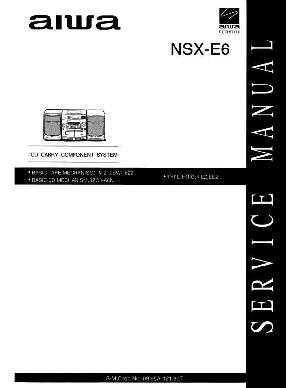 Сервисная инструкция AIWA NSX-E6 ― Manual-Shop.ru