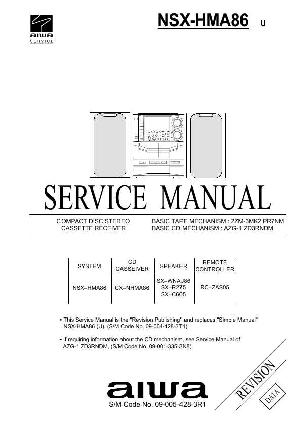 Сервисная инструкция Aiwa NSX-HMA86 ― Manual-Shop.ru