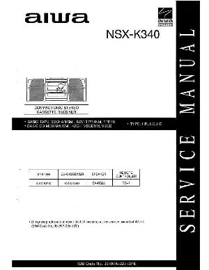 Service manual AIWA NSX-K340 ― Manual-Shop.ru