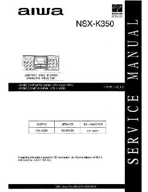 Сервисная инструкция AIWA NSX-K350 ― Manual-Shop.ru