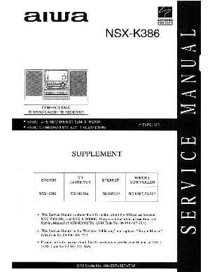 Сервисная инструкция AIWA NSX-K386 ― Manual-Shop.ru