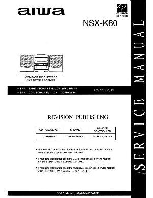 Сервисная инструкция AIWA NSX-K80 ― Manual-Shop.ru