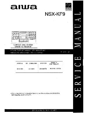 Service manual AIWA NSX-KF9 ― Manual-Shop.ru