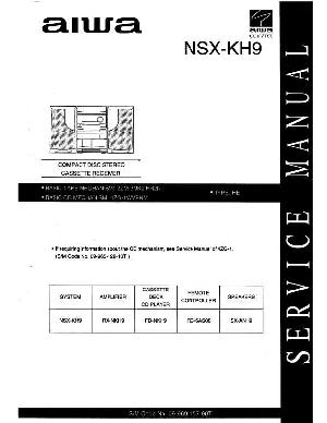 Service manual AIWA NSX-KH9 ― Manual-Shop.ru