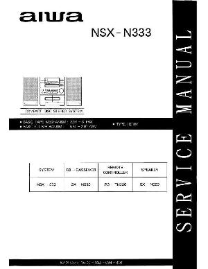 Сервисная инструкция AIWA NSX-N333 ― Manual-Shop.ru