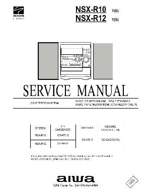 Сервисная инструкция AIWA NSX-R10, NSX-R12 ― Manual-Shop.ru