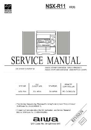 Сервисная инструкция Aiwa NSX-R11 ― Manual-Shop.ru