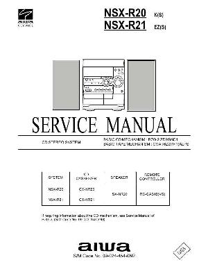 Сервисная инструкция AIWA NSX-R20, NSX-R21 ― Manual-Shop.ru