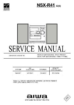 Сервисная инструкция Aiwa NSX-R41 ― Manual-Shop.ru
