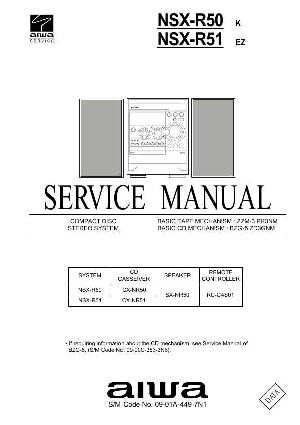 Service manual Aiwa NSX-R50, NSX-R51 ― Manual-Shop.ru
