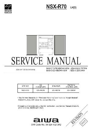 Сервисная инструкция Aiwa NSX-R70 ― Manual-Shop.ru