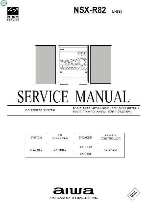 Service manual Aiwa NSX-R82 ― Manual-Shop.ru