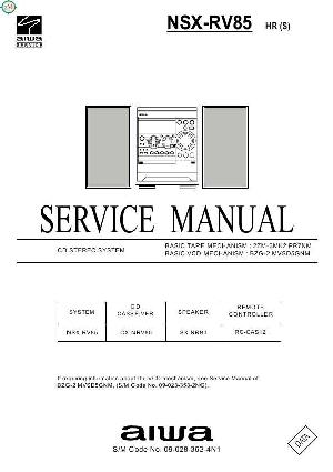 Service manual Aiwa NSX-RV85 ― Manual-Shop.ru