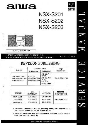 Сервисная инструкция Aiwa NSX-S201, NSX-S202, NSX-S203 ― Manual-Shop.ru