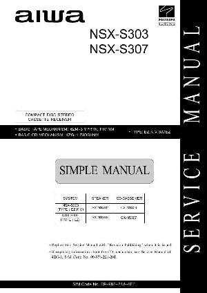 Сервисная инструкция Aiwa NSX-S303, NSX-S307 ― Manual-Shop.ru