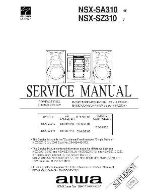 Сервисная инструкция AIWA NSX-SA310, NSX-SZ310 ― Manual-Shop.ru