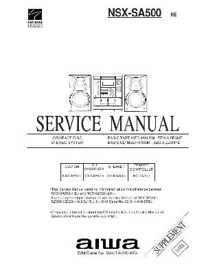 Сервисная инструкция AIWA NSX-SA500 ― Manual-Shop.ru