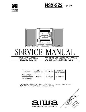 Сервисная инструкция AIWA NSX-SZ2 ― Manual-Shop.ru