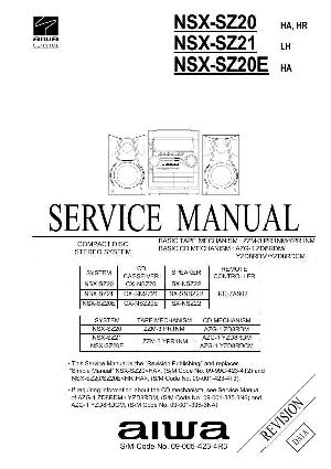 Сервисная инструкция Aiwa NSX-SZ20, NSX-SZ21 ― Manual-Shop.ru