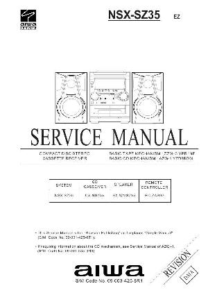 Сервисная инструкция Aiwa NSX-SZ35 ― Manual-Shop.ru