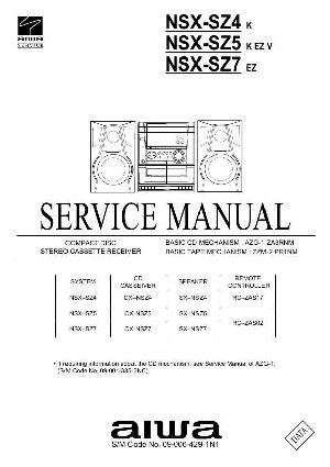 Service manual Aiwa NSX-SZ4, NSX-SZ5, NSX-SZ7 ― Manual-Shop.ru