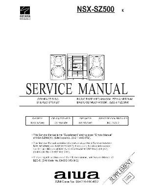 Сервисная инструкция AIWA NSX-SZ500 ― Manual-Shop.ru