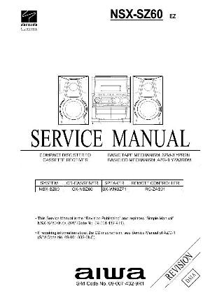 Service manual Aiwa NSX-SZ60 ― Manual-Shop.ru