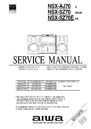 Сервисная инструкция Aiwa NSX-SZ70 ― Manual-Shop.ru