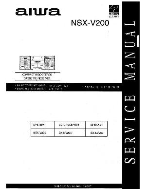 Service manual AIWA NSX-V200 ― Manual-Shop.ru