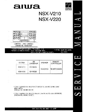 Service manual AIWA NSX-V210, NSX-V220 ― Manual-Shop.ru