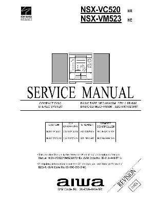 Service manual Aiwa NSX-VC520, NSX-VM523 ― Manual-Shop.ru
