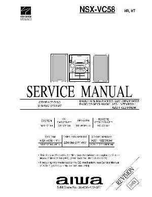 Сервисная инструкция AIWA NSX-VC58 ― Manual-Shop.ru